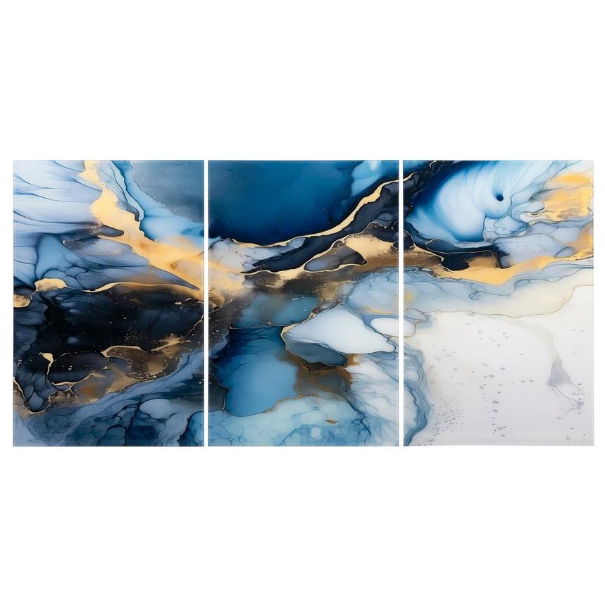 Oceanic Gold Acrylic Wall Art  main image, 1 of 4 images.