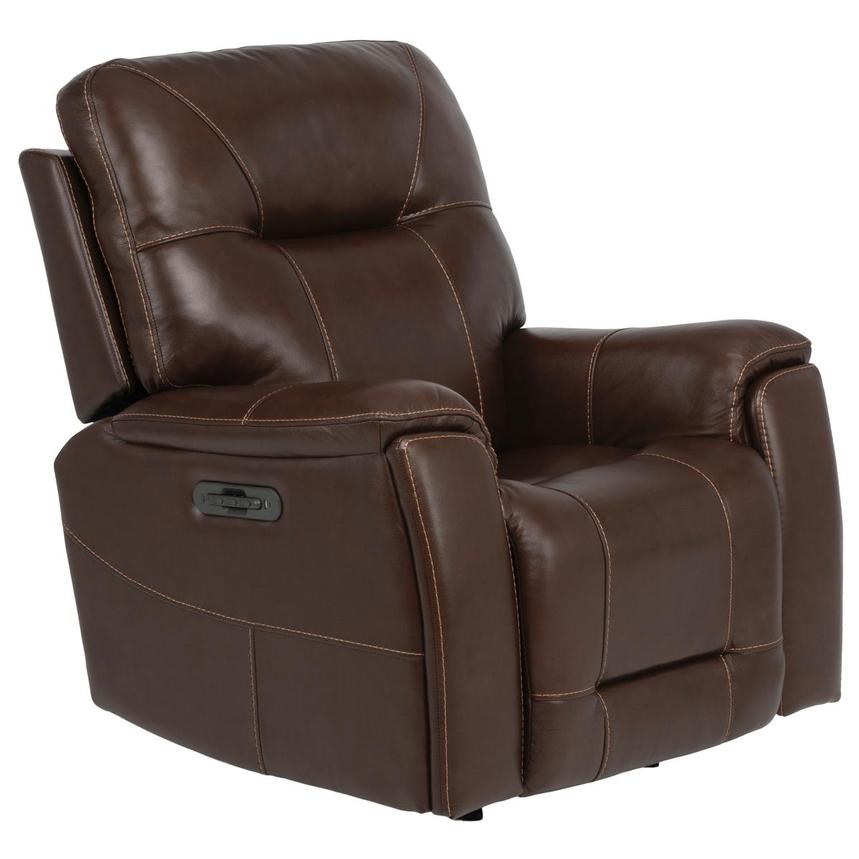 Sparrow Leather Power Recliner  alternate image, 3 of 11 images.