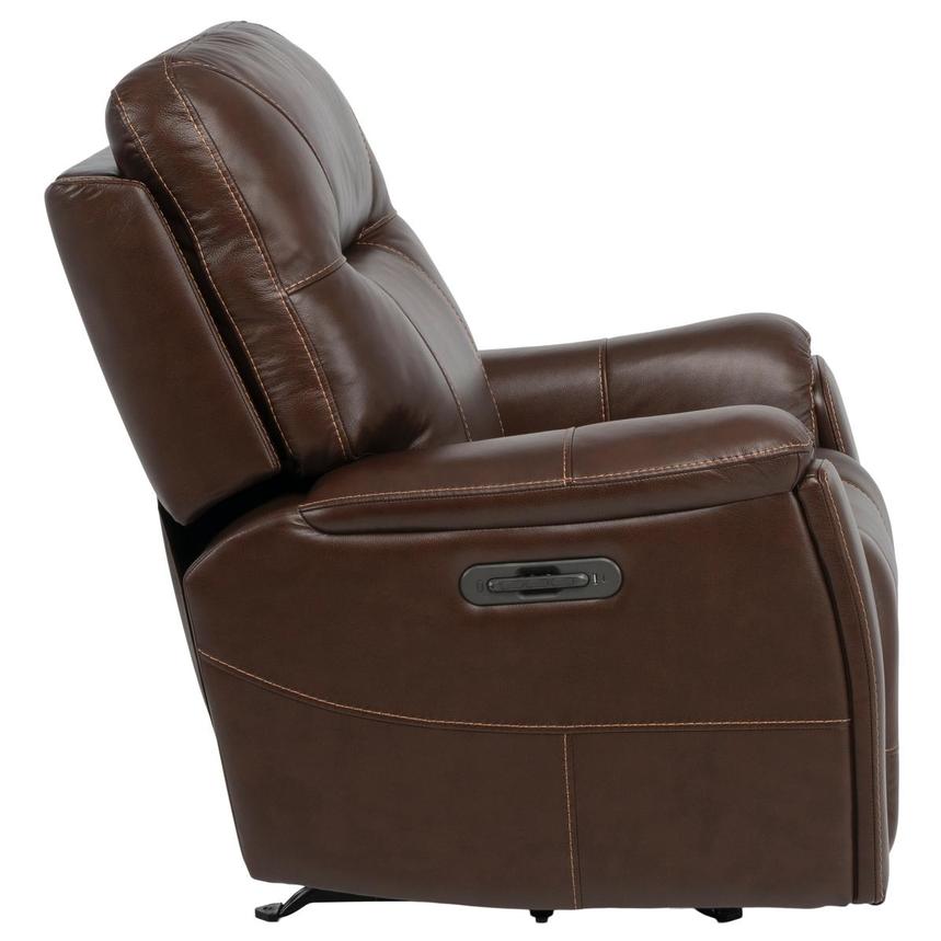 Sparrow Leather Power Recliner alternate image, 4 of 11 images.