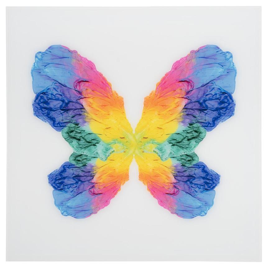 Radiant Flutter Acrylic Wall Art  main image, 1 of 4 images.