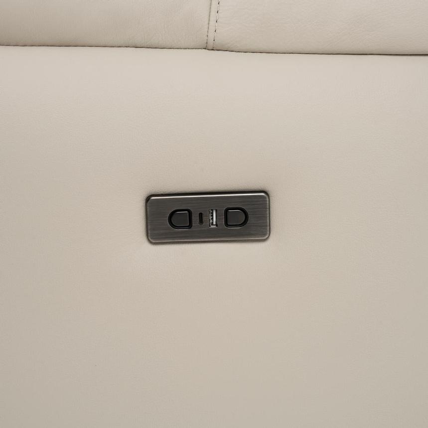 Benjamin Leather Sectional Sofa with 5PCS/3PWR  alternate image, 9 of 9 images.