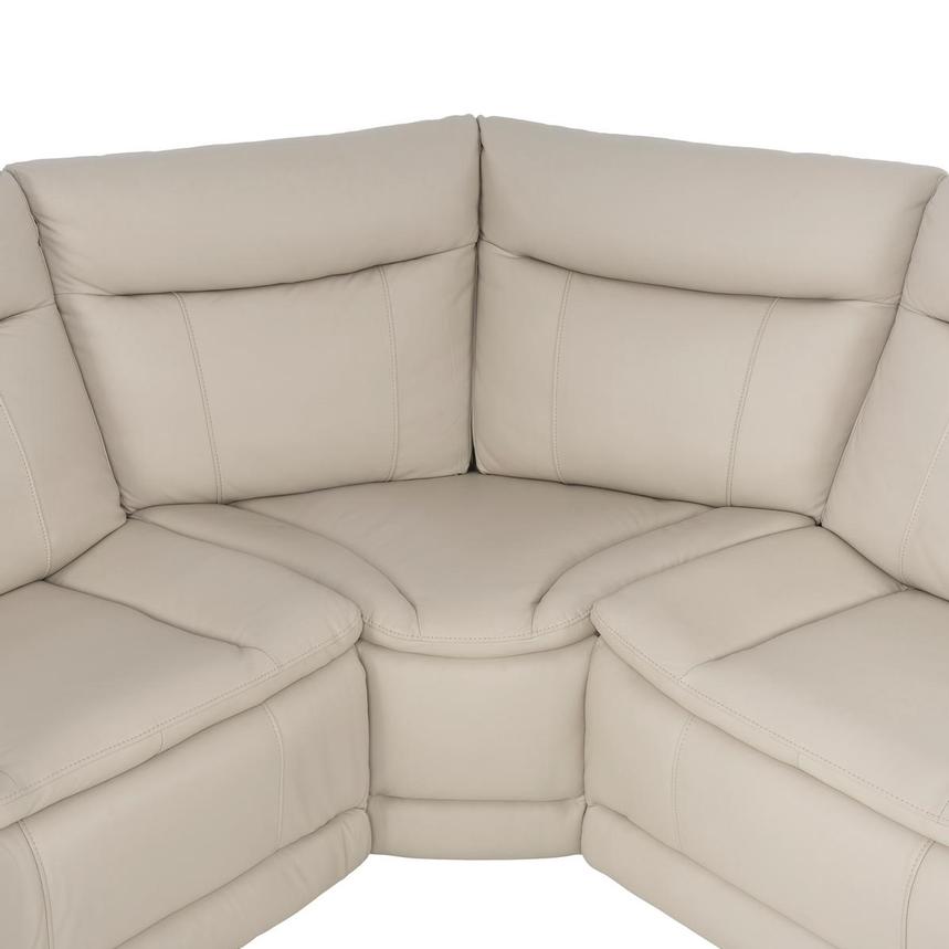 Benjamin Leather Sectional Sofa with 5PCS/3PWR alternate image, 6 of 10 images.