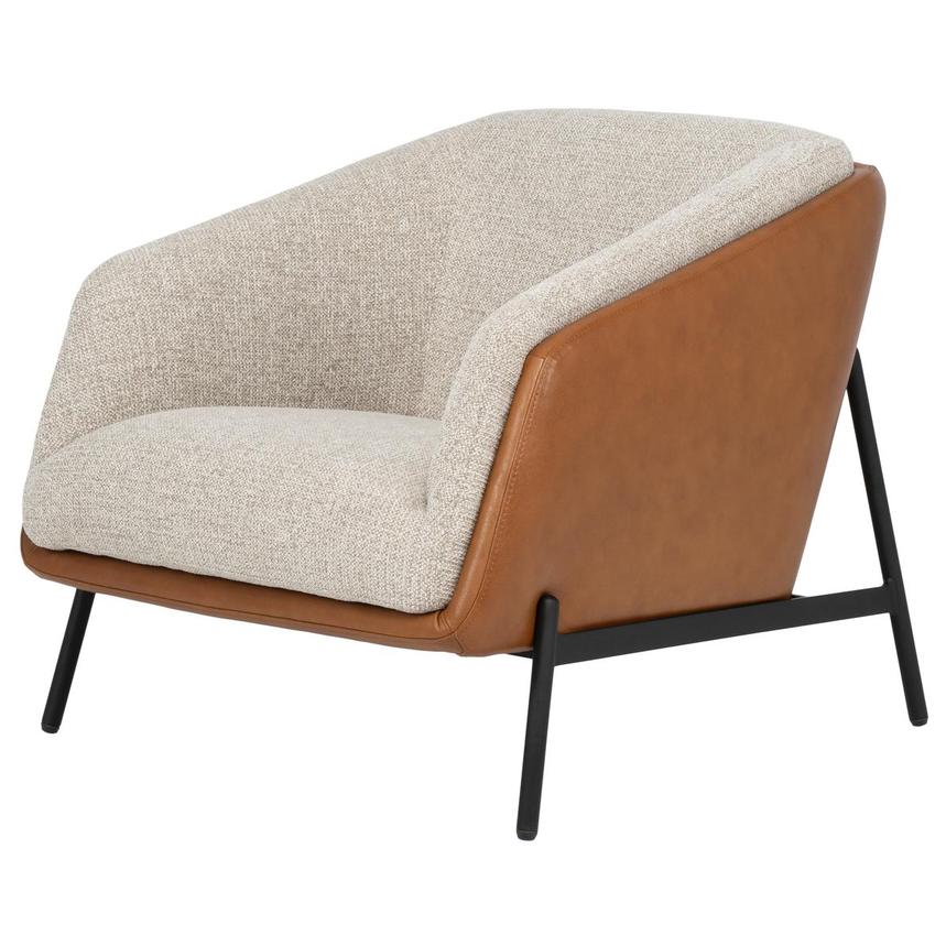 Sabrina II Tan Accent Chair  main image, 1 of 8 images.