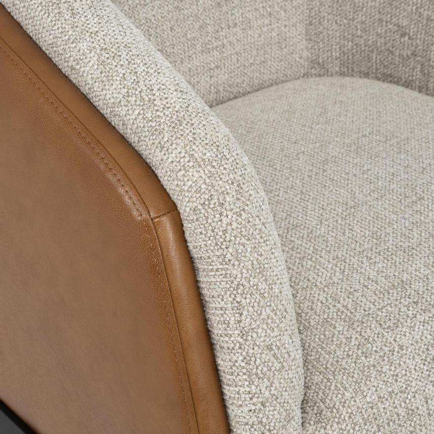 Sabrina II Tan Accent Chair  alternate image, 6 of 8 images.