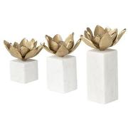 Zendaya Gold Set of 3 Sculptures  alternate image, 2 of 5 images.