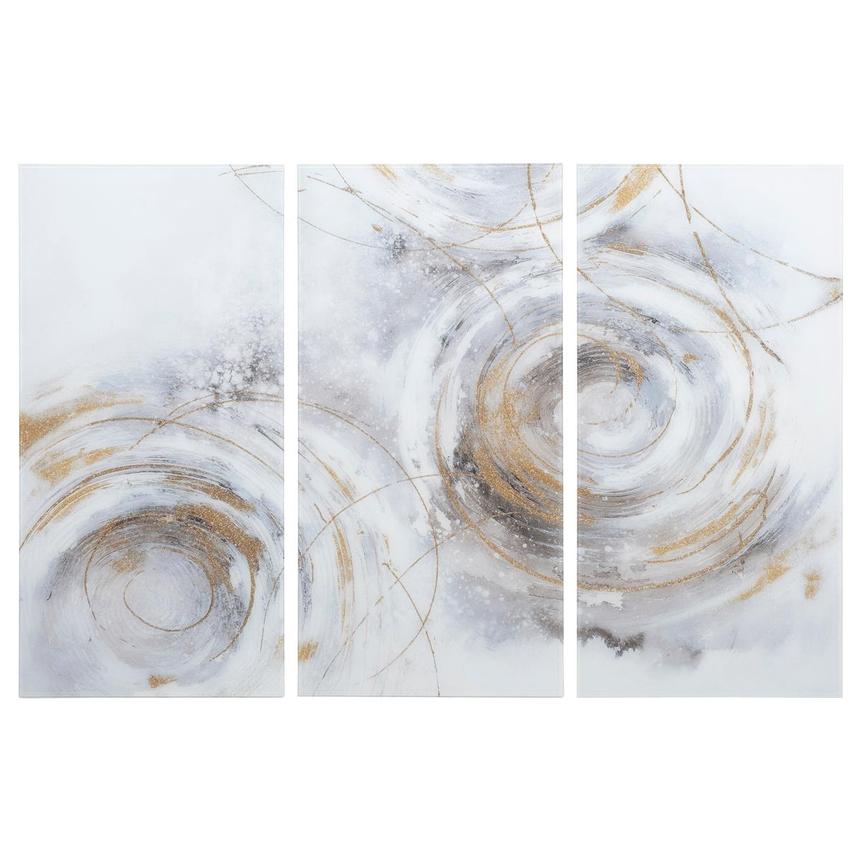 Golden Whirlwind Acrylic Wall Art  main image, 1 of 5 images.