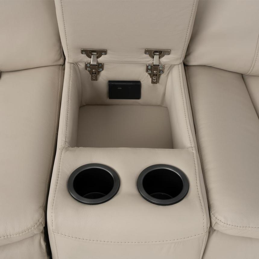 Benjamin Home Theater Leather Seating with 5PCS/2PWR  alternate image, 11 of 13 images.