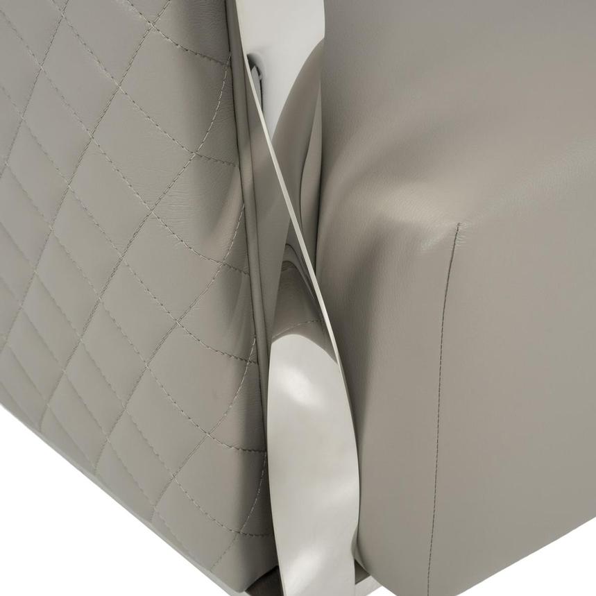 Maxi Grey Accent Chair  alternate image, 8 of 9 images.