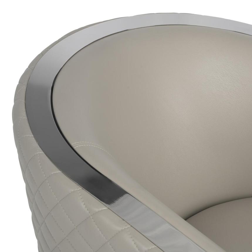 Maxi Grey Accent Chair alternate image, 6 of 9 images.