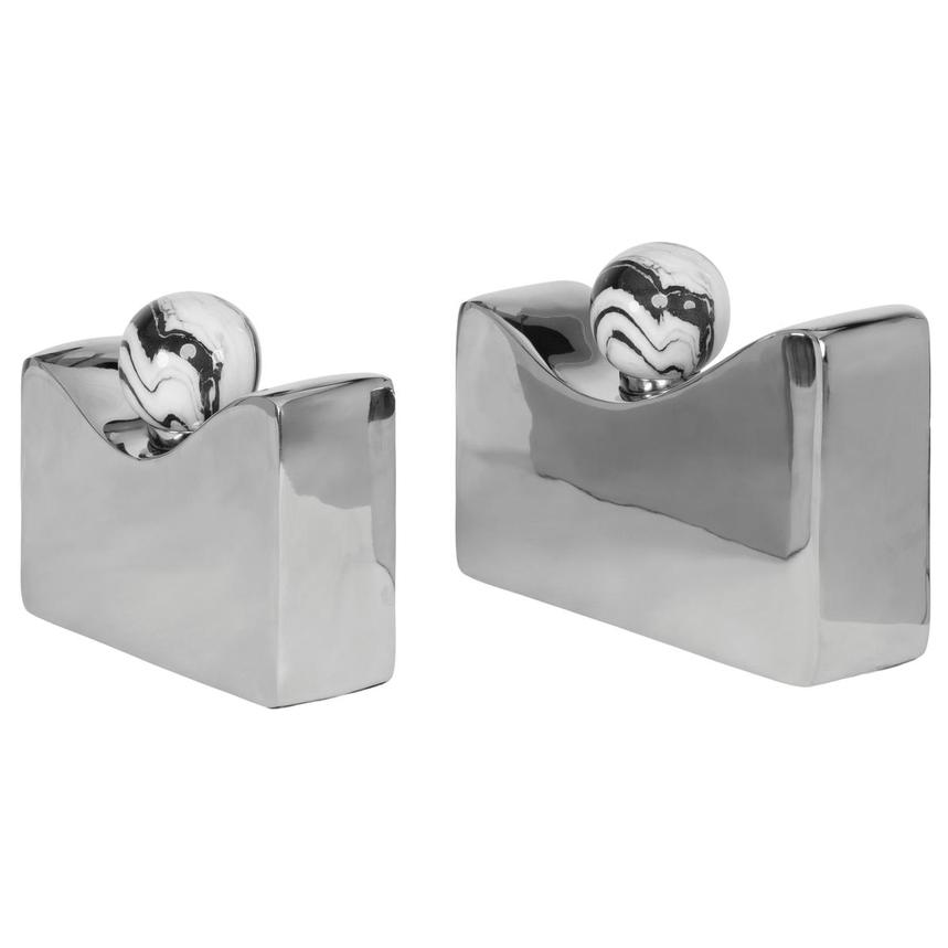 Makena Silver Set of 2 Decorative Accesories  alternate image, 3 of 6 images.