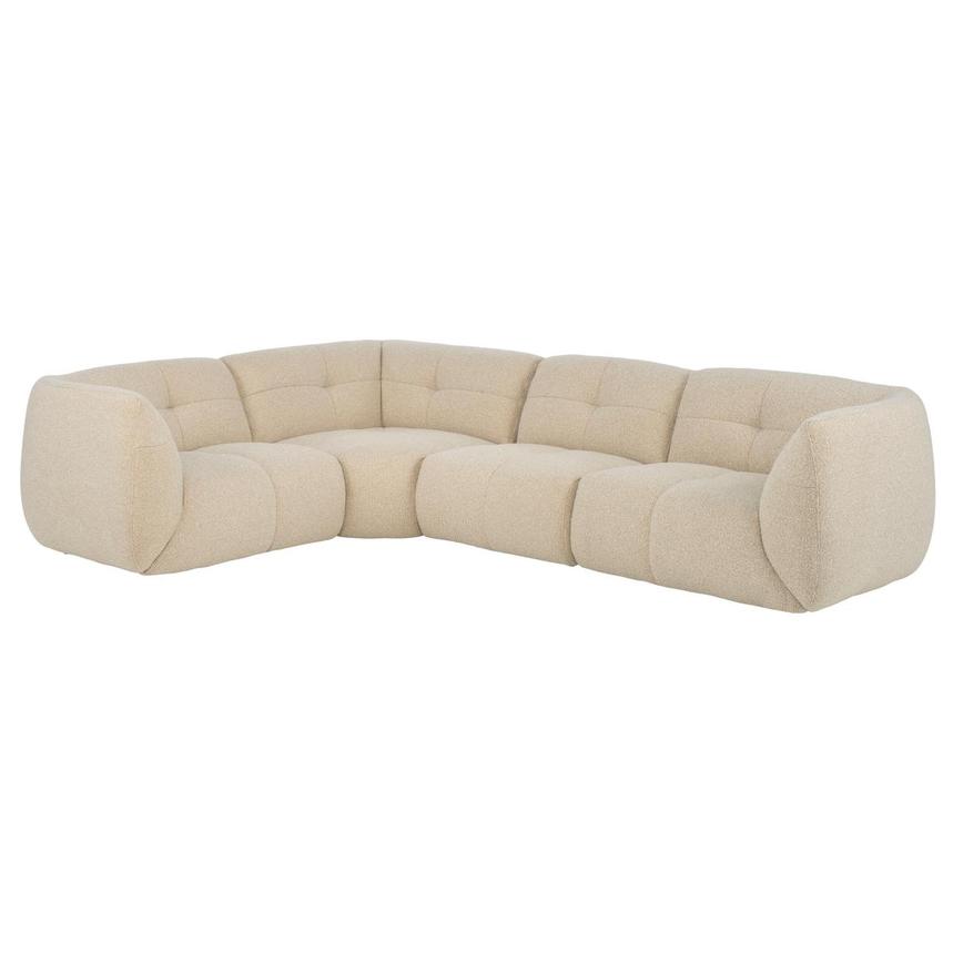 Moosh Sectional Sofa 4PC  main image, 1 of 8 images.