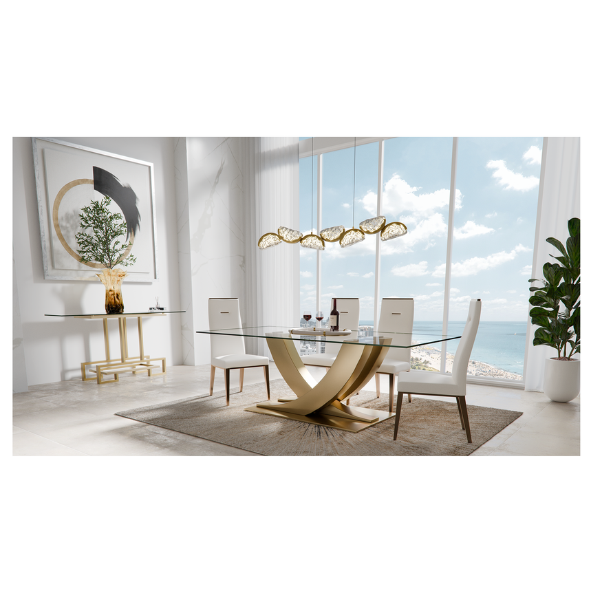 Apollo Rectangular Dining Table  alternate image, 3 of 10 images.