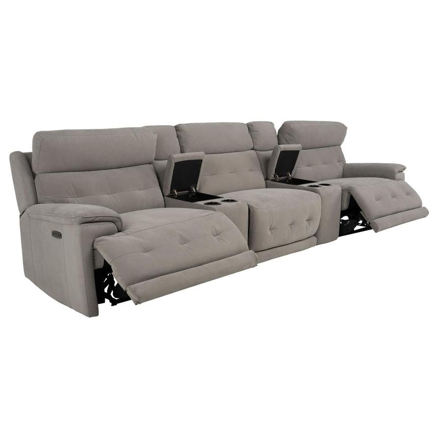Dean Home Theater Seating with 5PCS/2PWR  alternate image, 3 of 9 images.