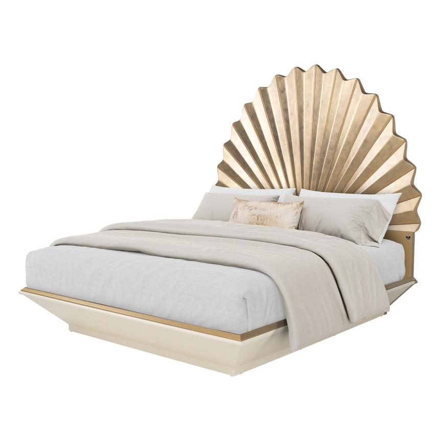 Fantosini King Panel Bed  main image, 1 of 8 images.