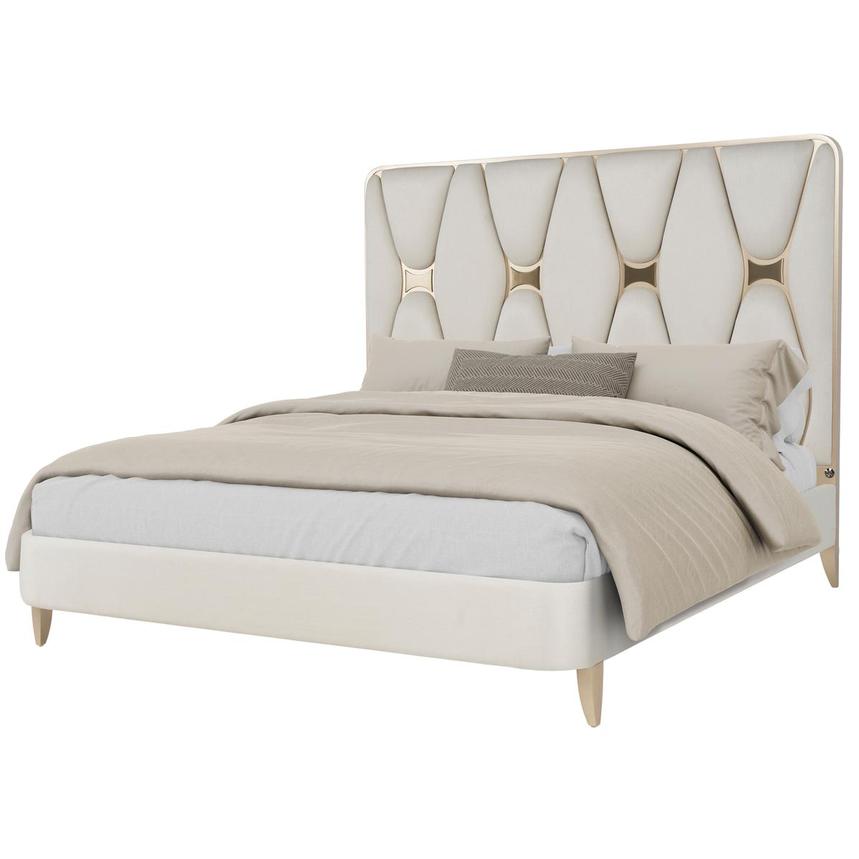 La Rachelle King Panel Bed  main image, 1 of 10 images.