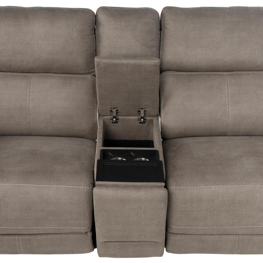 Dais Power Reclining Sectional with 6PCS/3PWR alternate image, 9 of 14 images.