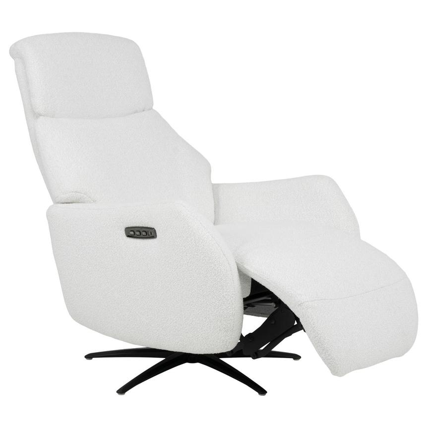 Ezio White Power Recliner alternate image, 7 of 15 images.