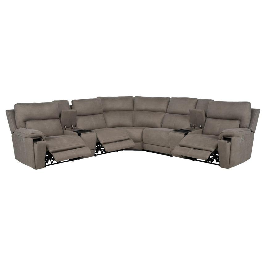 Dais Power Reclining Sectional with 7PCS/3PWR  alternate image, 3 of 14 images.