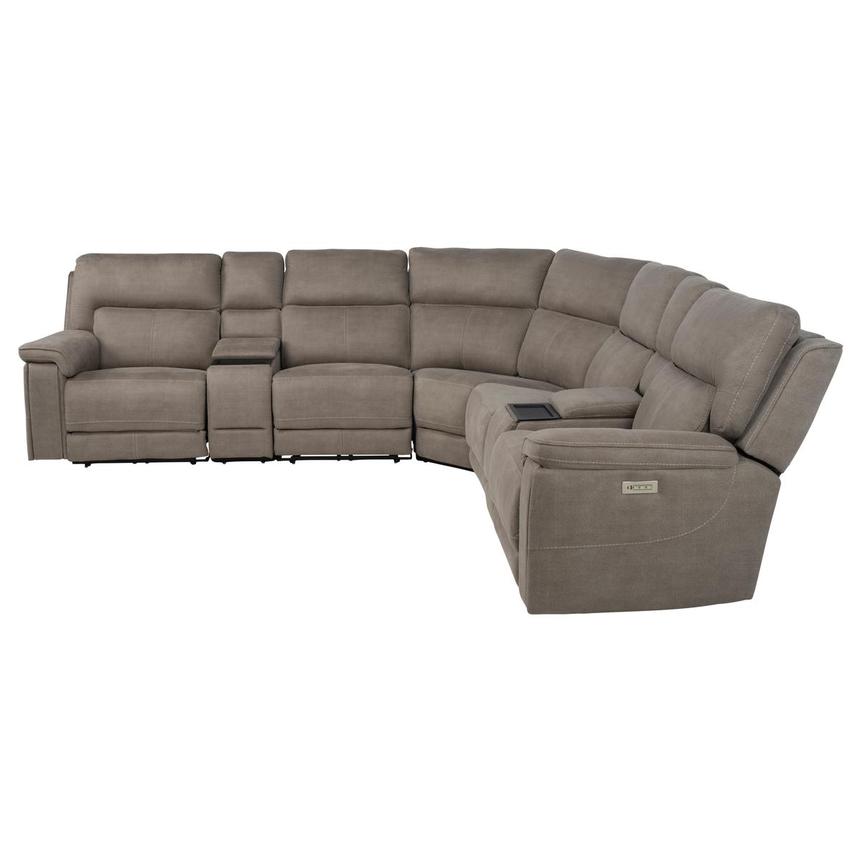 Dais Power Reclining Sectional with 7PCS/3PWR alternate image, 4 of 14 images.