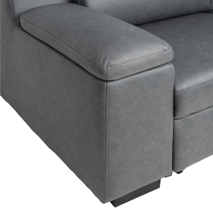 Slayden Gray Sleeper Sectional alternate image, 11 of 18 images.
