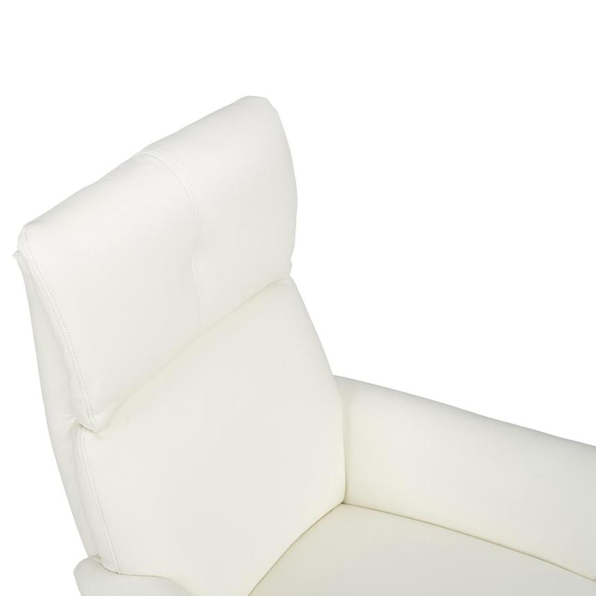 Torrence White Leather Power Recliner  alternate image, 13 of 16 images.