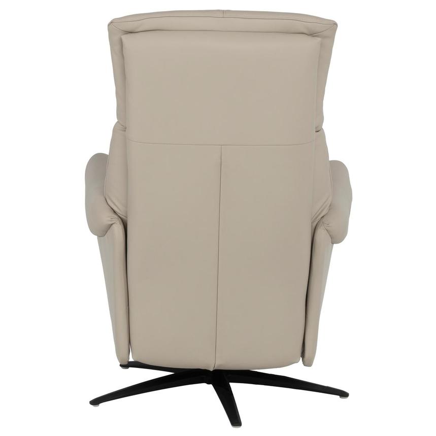 Torrence Taupe Leather Power Swivel Recliner w/Massage alternate image, 6 of 10 images.