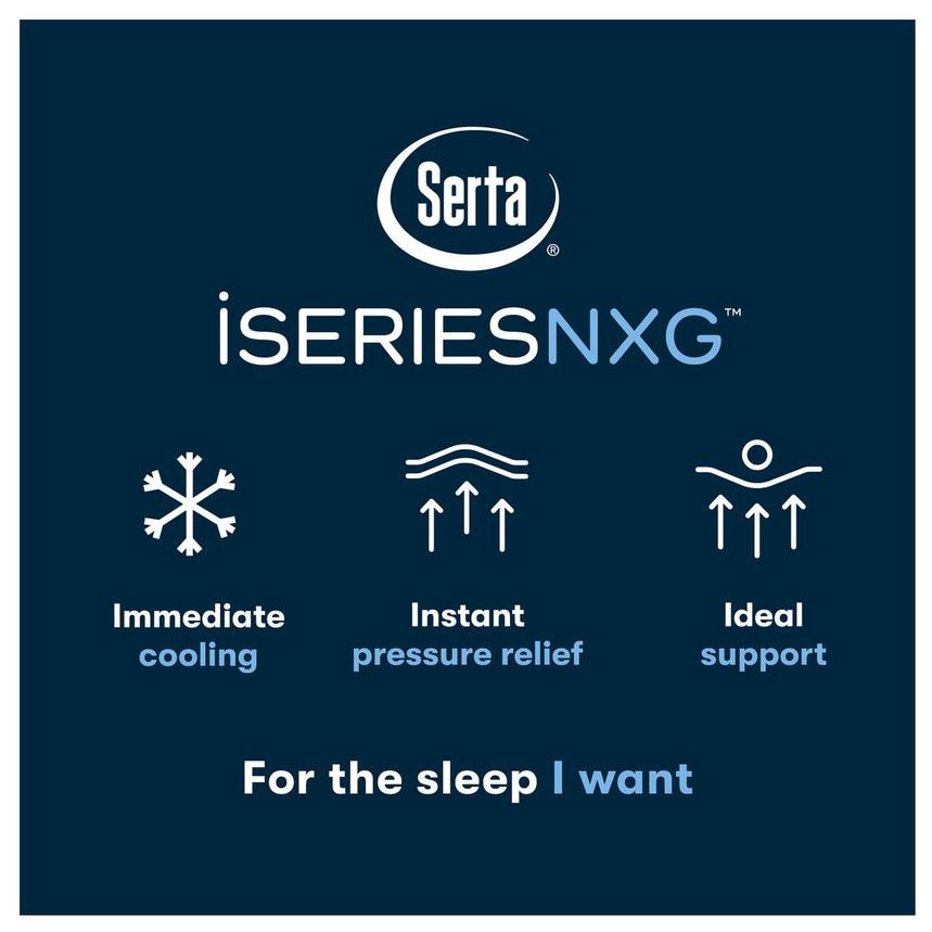 NXG 1500 Hybrid Firm Queen Mattress by Serta iSeries NXG  alternate image, 8 of 9 images.