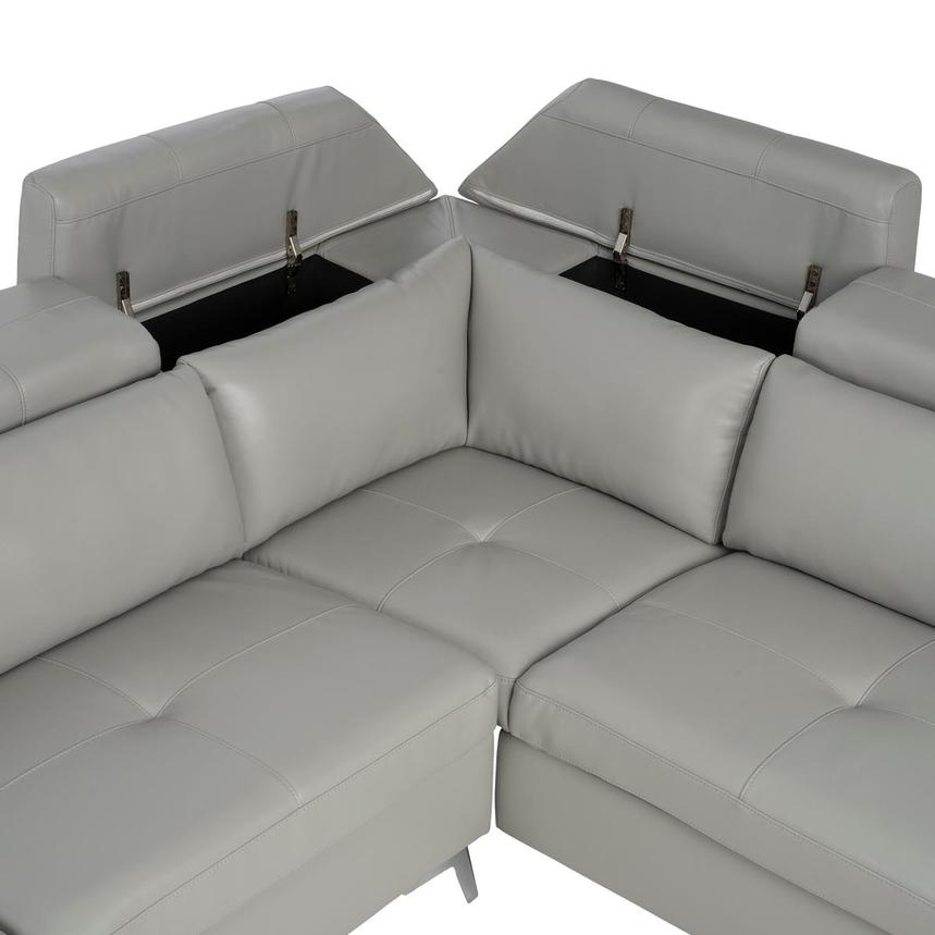 Sylar Gray Sectional Sofa  alternate image, 6 of 11 images.