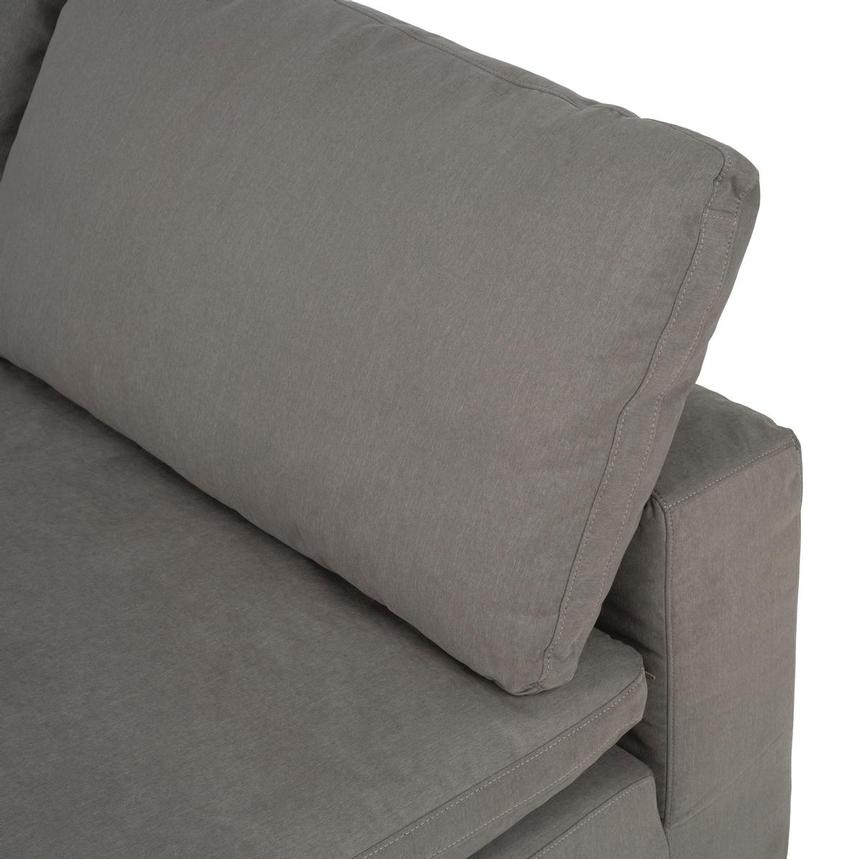 Nube II Gray Corner Sofa with 5PCS/3 Armless Chairs  alternate image, 5 of 9 images.