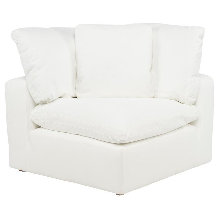 Nube II White Corner Unit main image, 1 of 3 images.