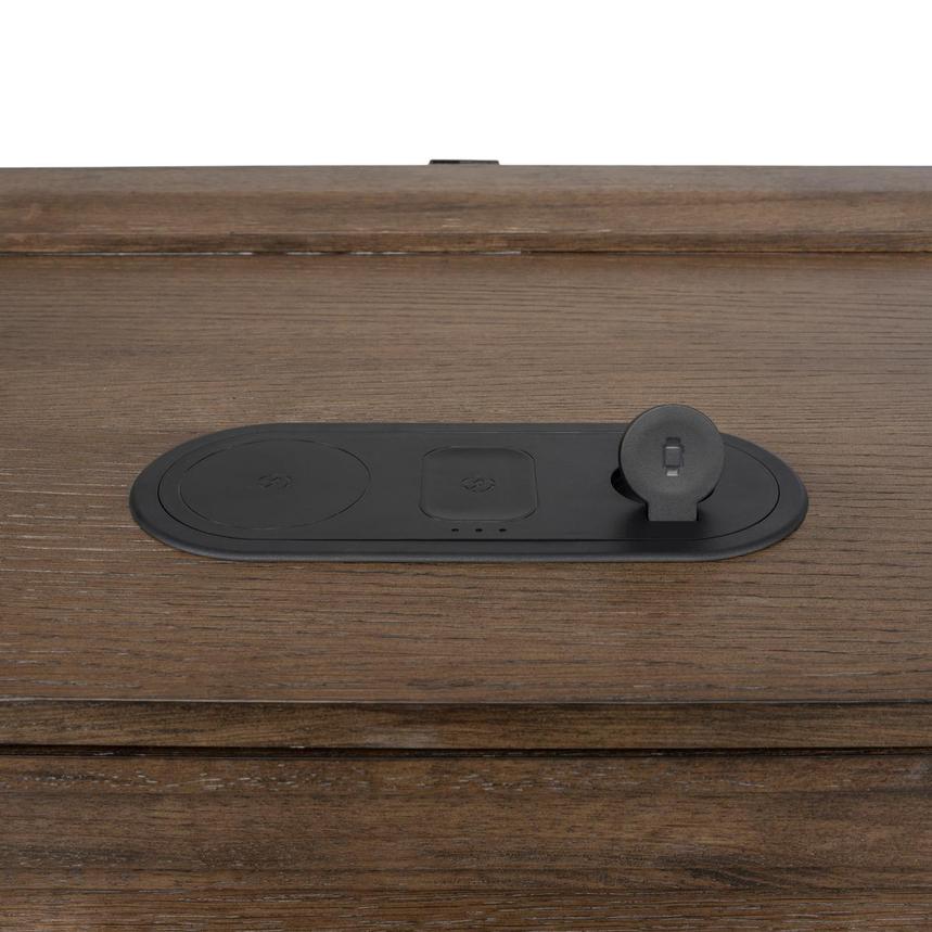 Vigo Brown Nightstand  alternate image, 11 of 15 images.