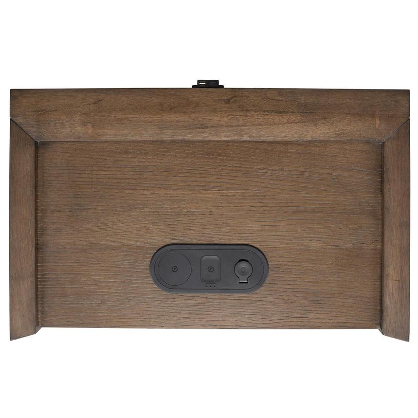 Vigo Brown Nightstand  alternate image, 13 of 15 images.