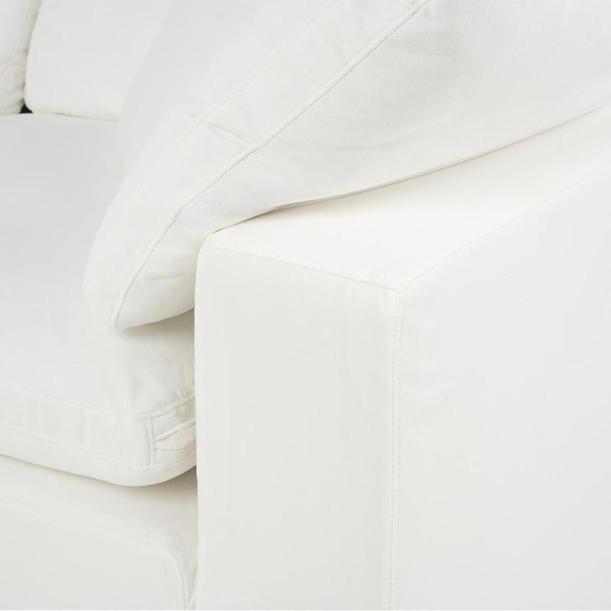 Nube II White Corner Sofa 4PC alternate image, 4 of 5 images.