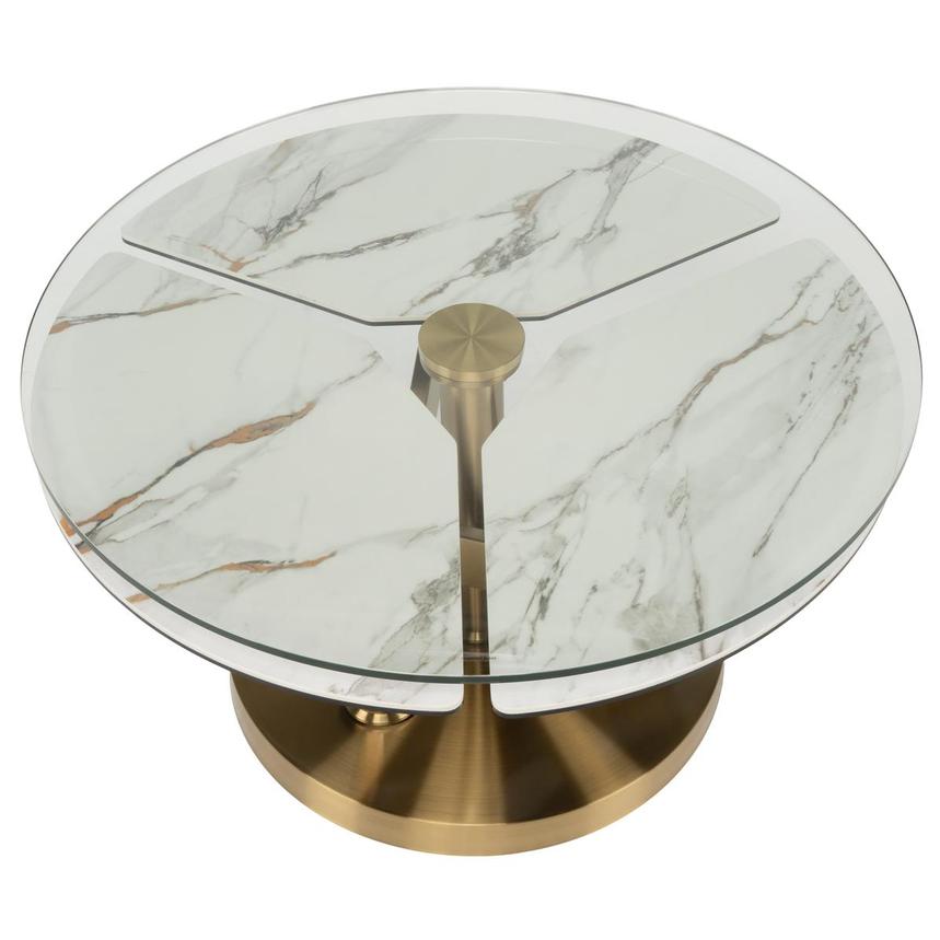 Kelby Gold Motion Coffee Table  alternate image, 3 of 6 images.