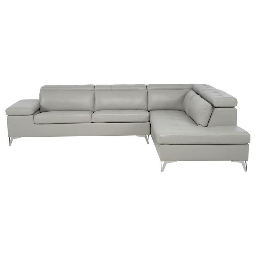 Sylar Gray Sectional Sofa  main image, 1 of 12 images.