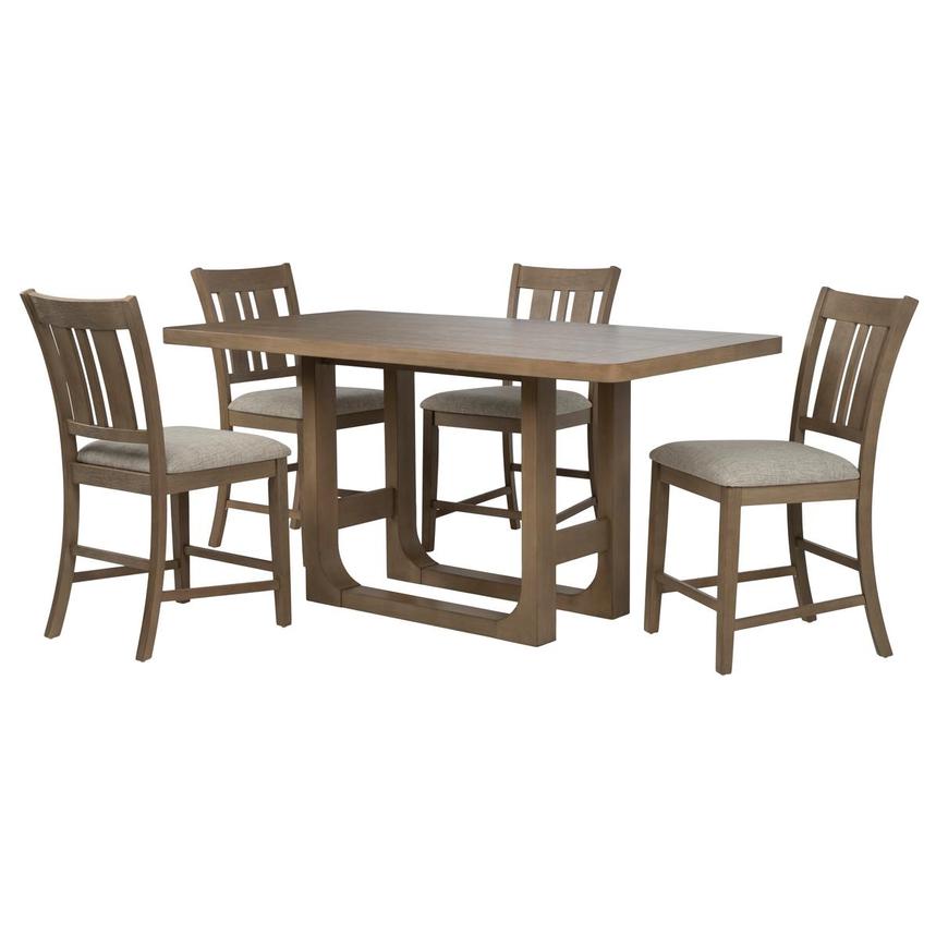 Lago 5-Piece Counter Dining Set  main image, 1 of 4 images.