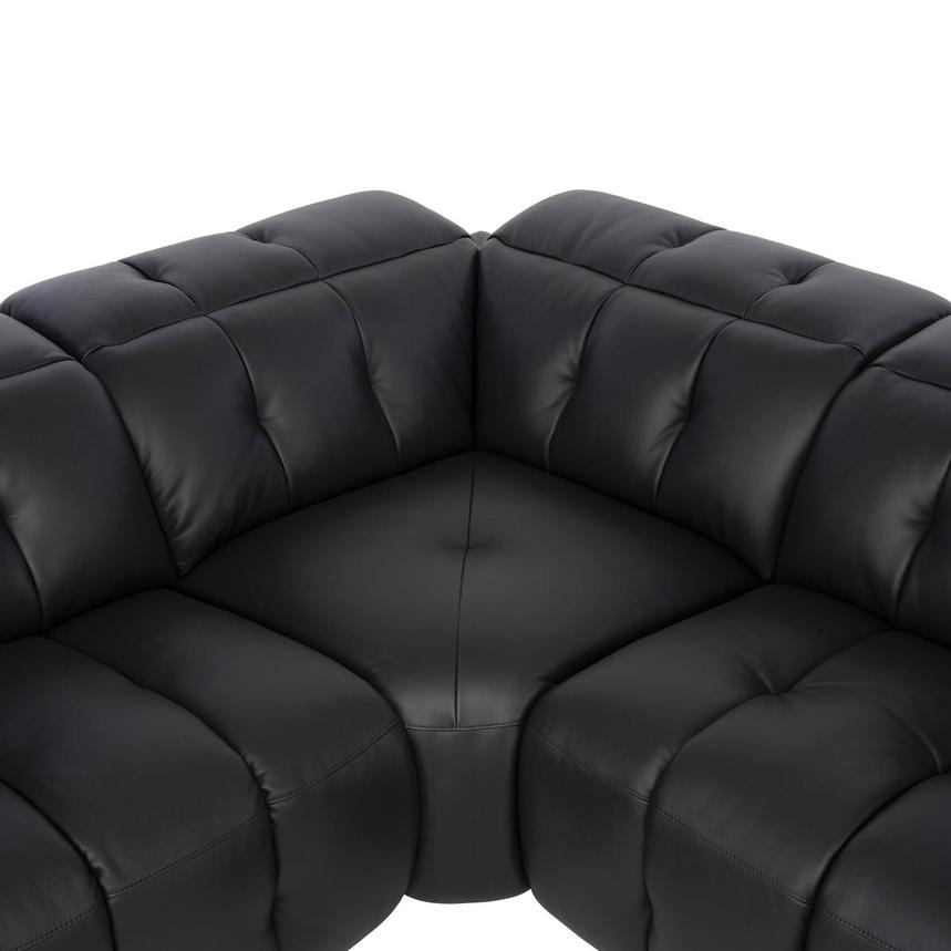 Obsidian Leather Power Reclining Sectional with 4PCS/2PWR  alternate image, 4 of 8 images.