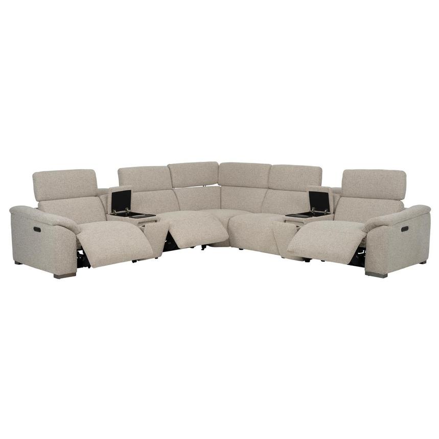 Gordon Power Reclining Sectional with 7PCS/3PWR alternate image, 2 of 13 images.