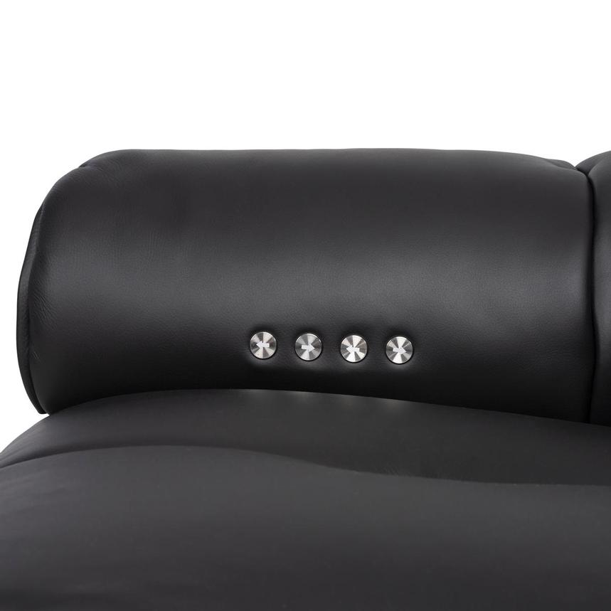 Obsidian Leather Power Reclining Sectional with 7PCS/3PWR  alternate image, 14 of 15 images.