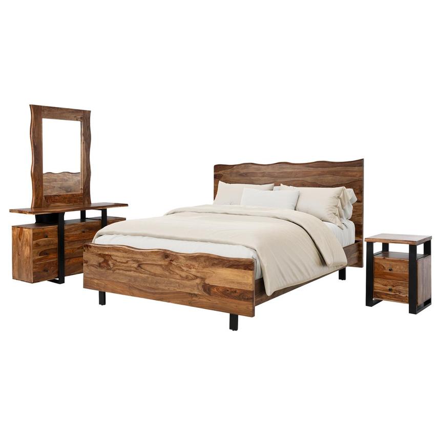 Brownstone 4-Piece King Bedroom Set  main image, 1 of 6 images.