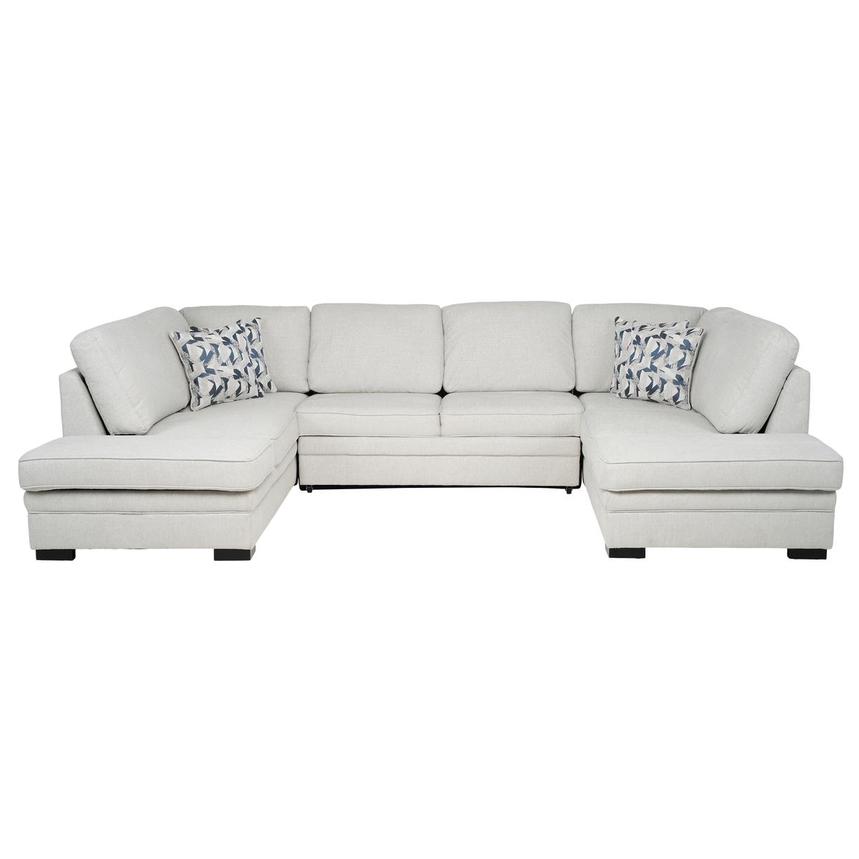 Meave Sectional Sleeper Sofa w/Storage  main image, 1 of 12 images.