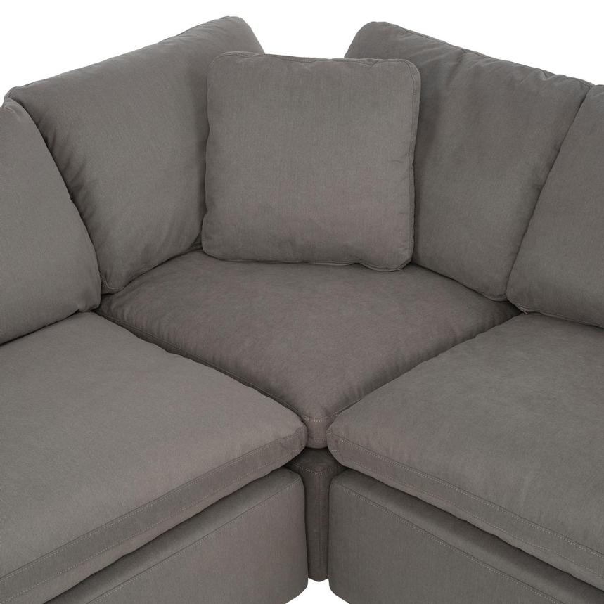Nube II Gray Corner Sofa 4PC  alternate image, 3 of 5 images.