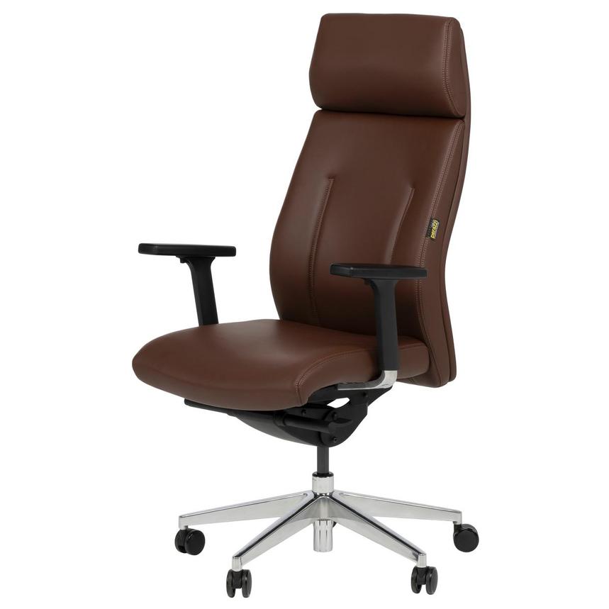 Regulo Brown High Back Desk Chair