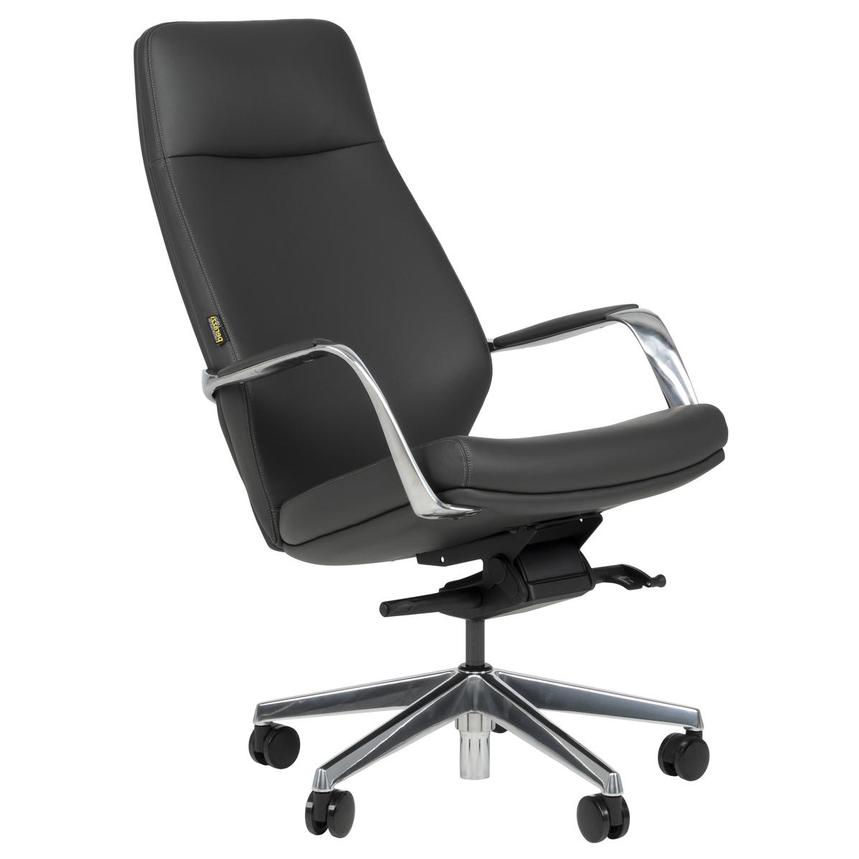 Yoshi Dark Gray High Back Desk Chair alternate image, 4 of 12 images.
