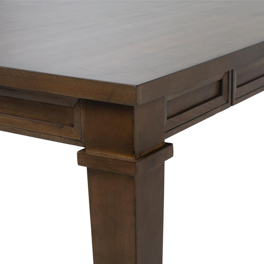 Marisol Brown Extendable Dining Table alternate image, 9 of 9 images.