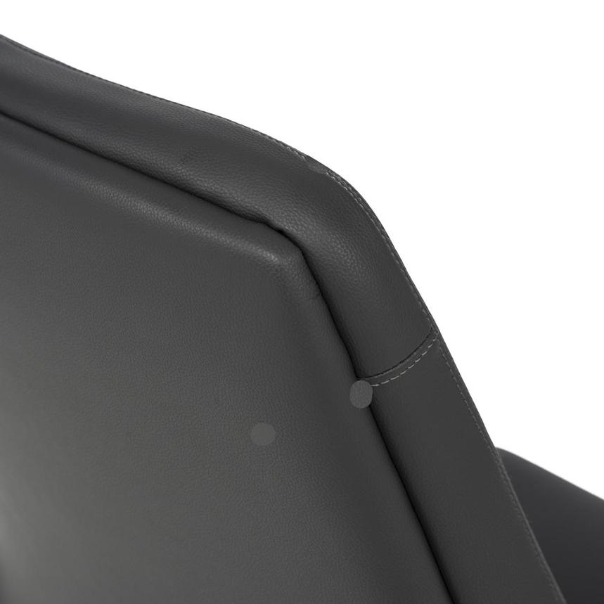 Sandra Dark Gray Guest Chair  alternate image, 9 of 11 images.