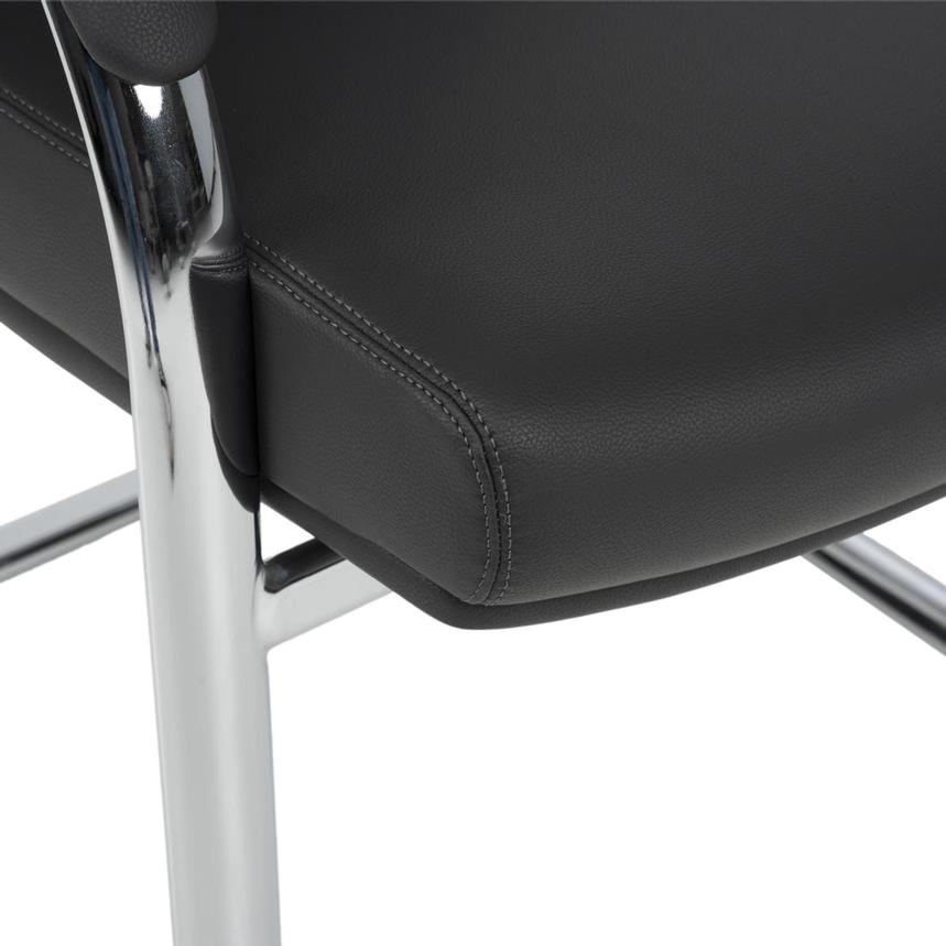 Sandra Dark Gray Guest Chair alternate image, 11 of 11 images.