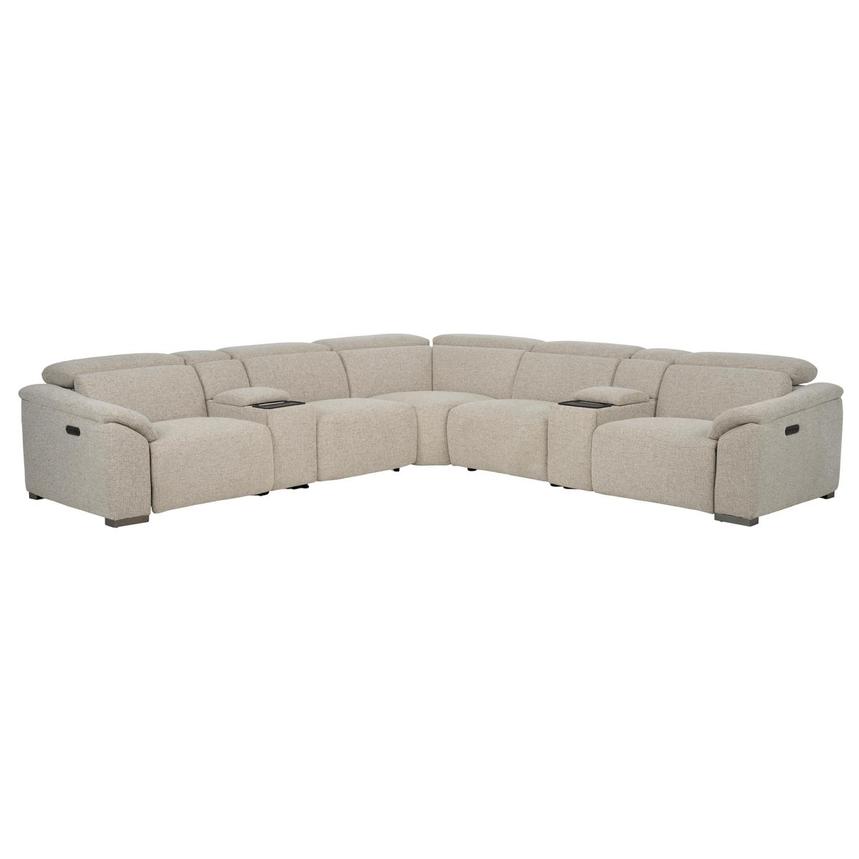 Gordon Power Reclining Sectional with 7PCS/3PWR  main image, 1 of 13 images.