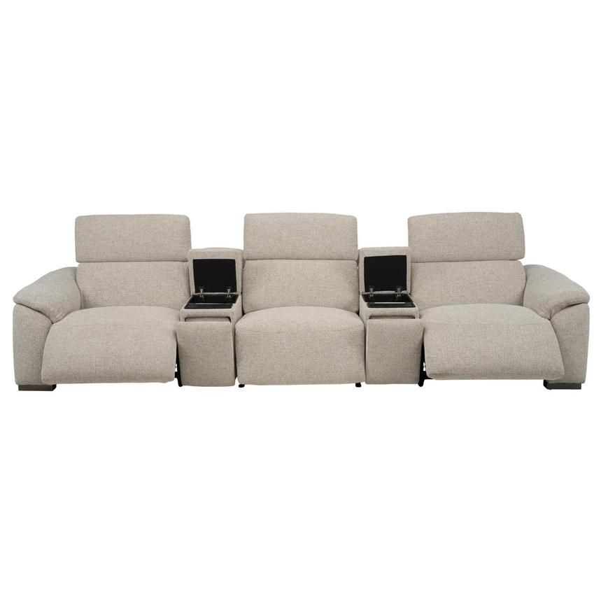 Gordon Home Theater Seating with 5PCS/2PWR alternate image, 2 of 11 images.