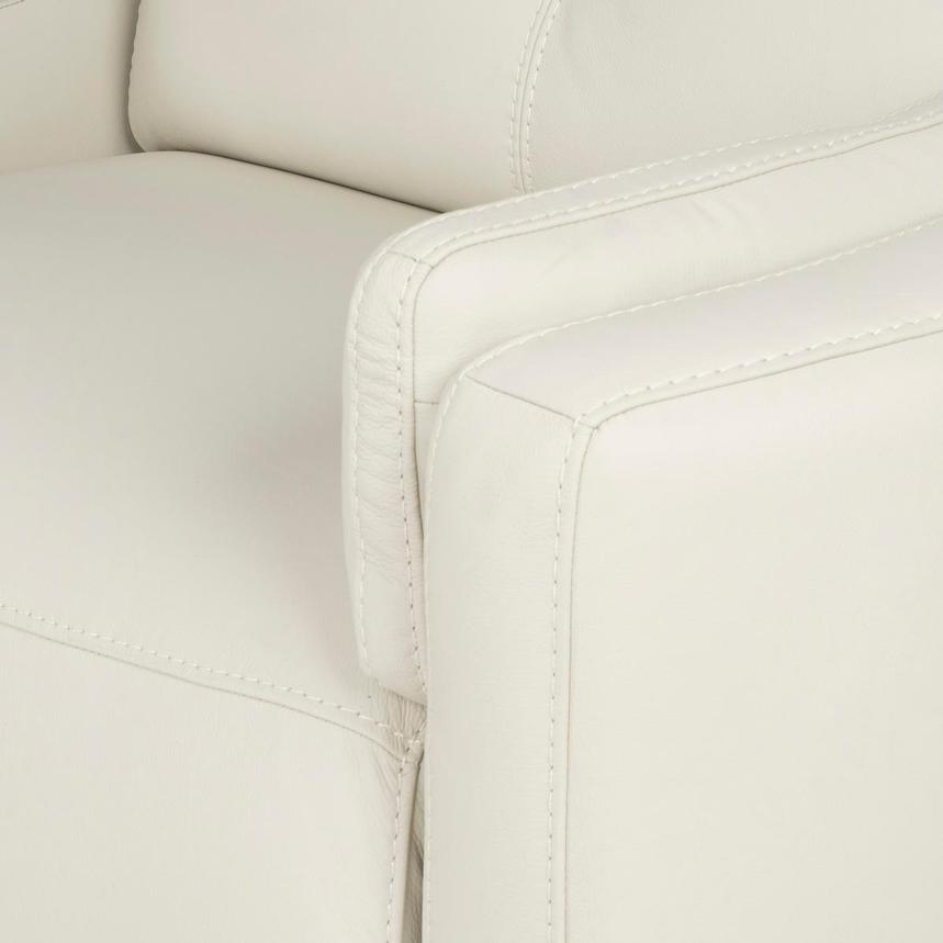 Kamet Ivory Home Theater Leather Seating with 5PCS/2PWR alternate image, 6 of 7 images.